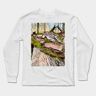 Fairy Land of Moss and Bark Long Sleeve T-Shirt